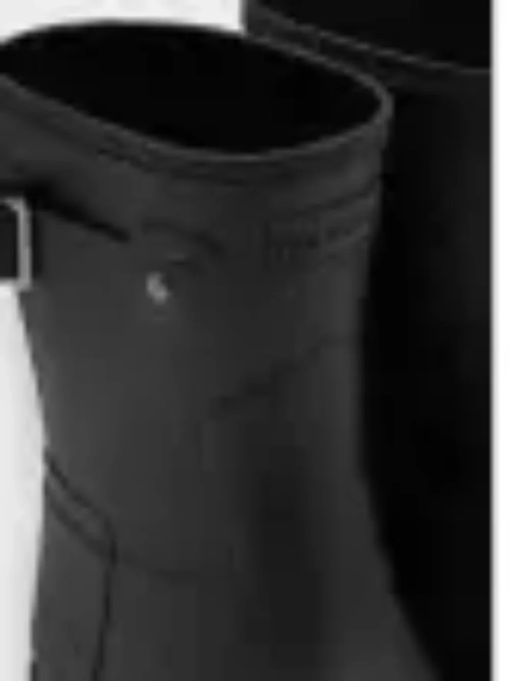 Hunter Original Refined, low rain boots, size 8/39, color: black